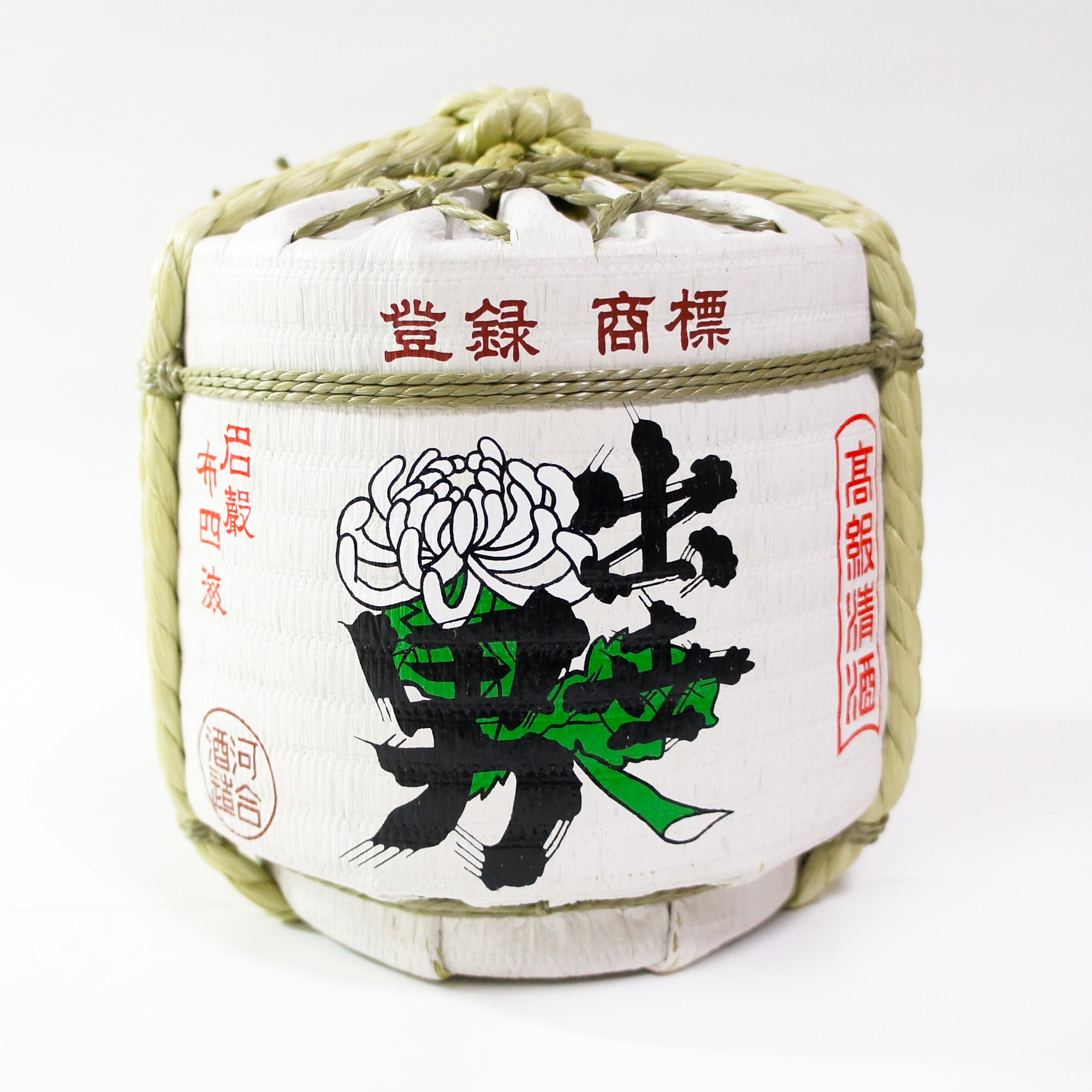 河合酒造 出世男 ミニこも樽酒 本醸造 1.8L｜昇進祝い・開店祝いに選ばれる樽酒ギフト