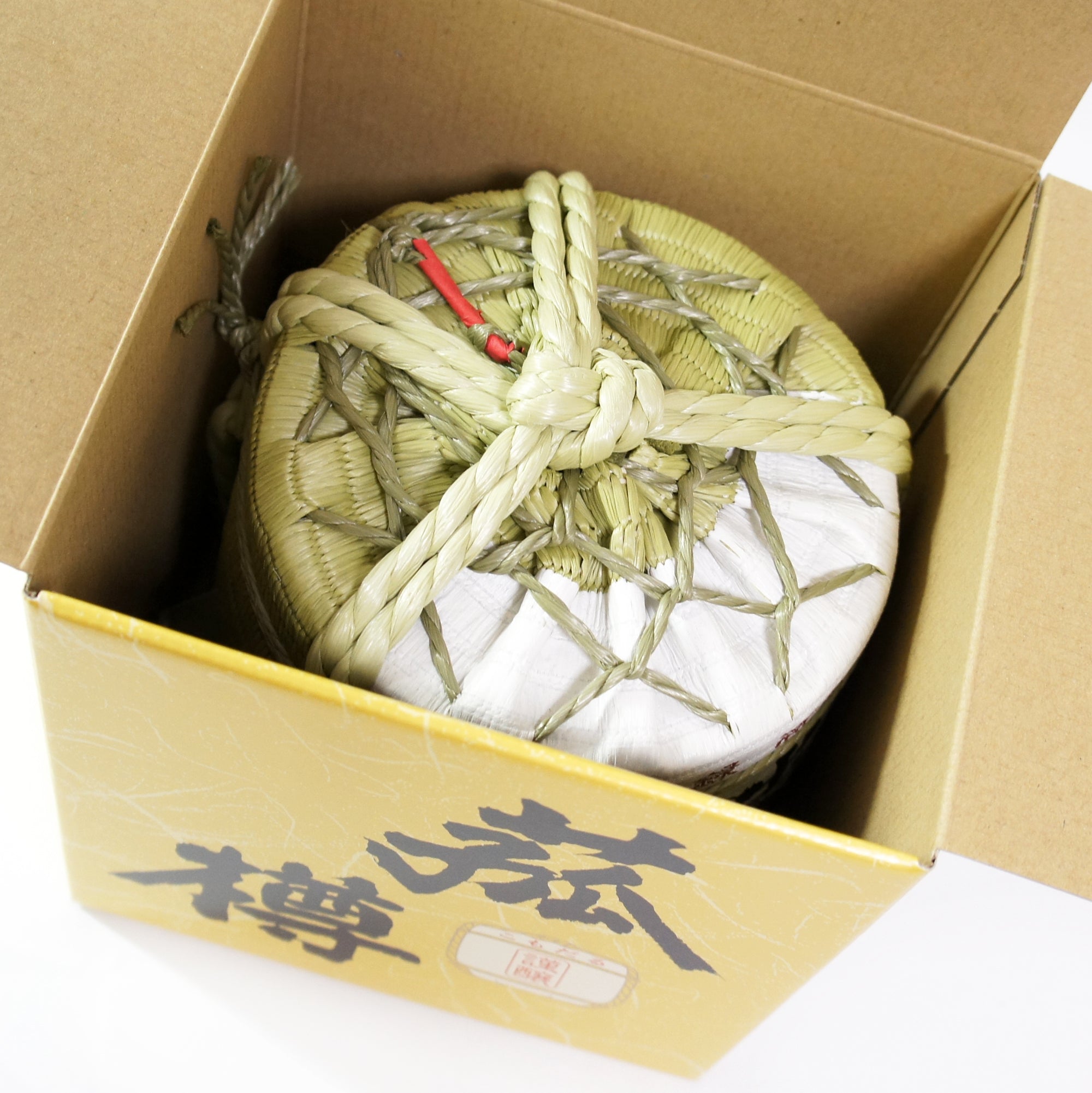 河合酒造 出世男 ミニこも樽酒 本醸造 1.8L｜昇進祝い・開店祝いに選ばれる樽酒ギフト